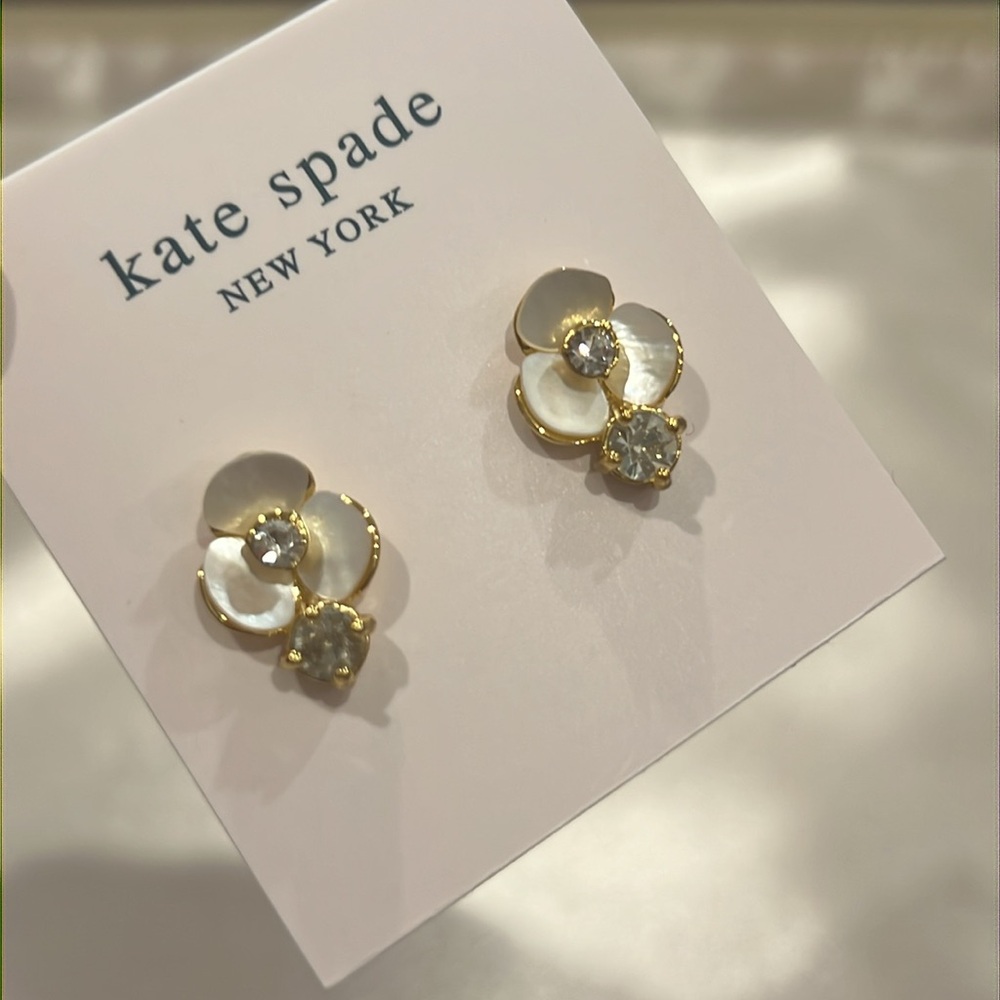 Kate Spade Pearl Flower Earrings